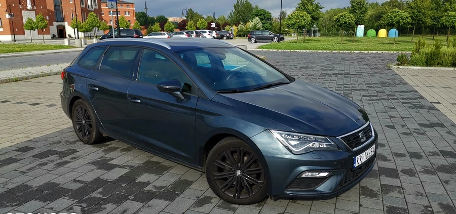 Seat Leon cena 76000 przebieg: 53800, rok produkcji 2019 z Kraków małe 781